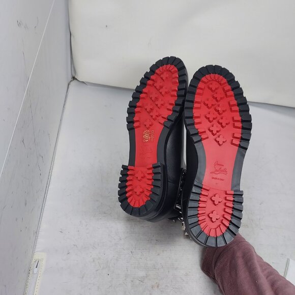 Christian Louboutin Black Spike Stud Capahutta Chelsea Boot - Picture 2 of 11